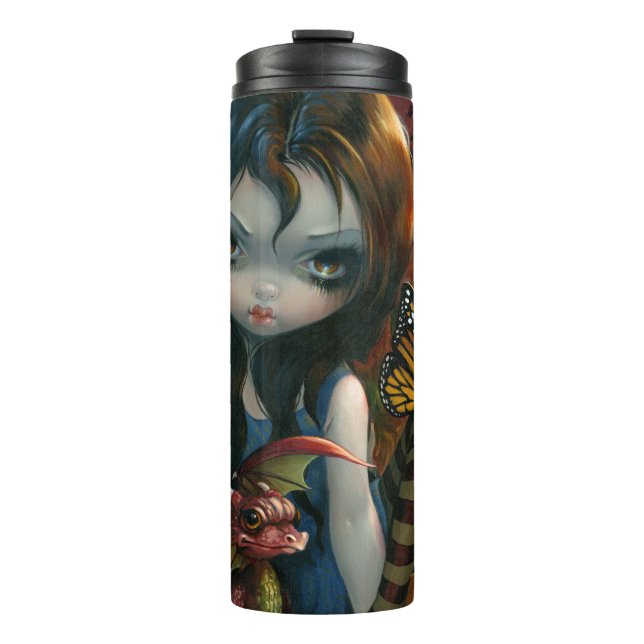 "Autumn Fairy" Thermal Tumbler (Front)