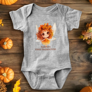 Autumn Fairy Woodland Baby Bodysuit