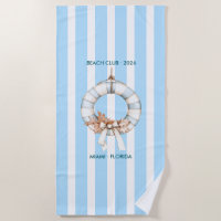 Autumn - Fall Coastal Chic Beach Club