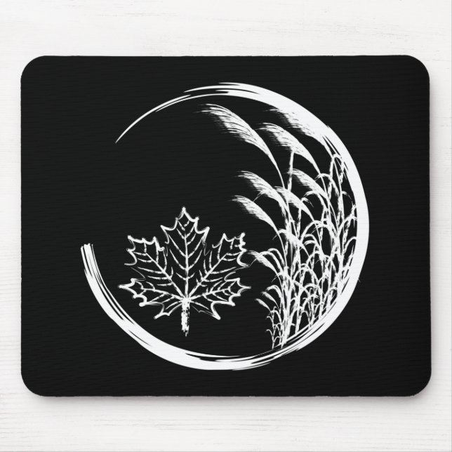 Autumn / Fall Crest Mouse Pad (Front)