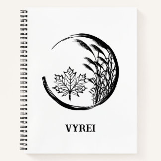 Autumn / Fall Crest Notebook