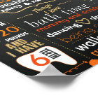 Autumn Fall First birthday chalkboard sign chalk