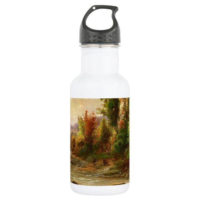 Autumn Fall Forest River Robert Duncanson Destiny 532 Ml Water Bottle (Front)