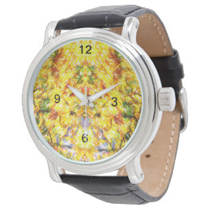 Autumn Fall Gold Watch