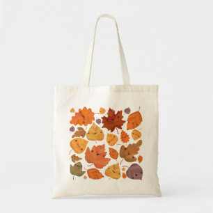 Autumn Fall Halloween Thanksgiving Cute Tote Bag