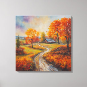 Autumn/Fall Landscape - Canvas Art Print