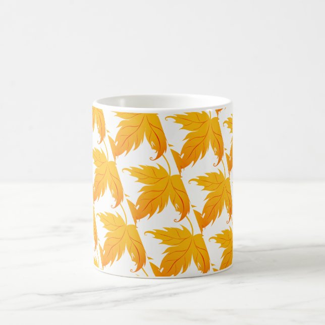 Autumn Fall Leaves Mug (Center)