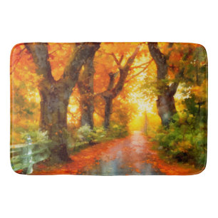 Autumn/Fall/Leaves/nature  Bath Mat