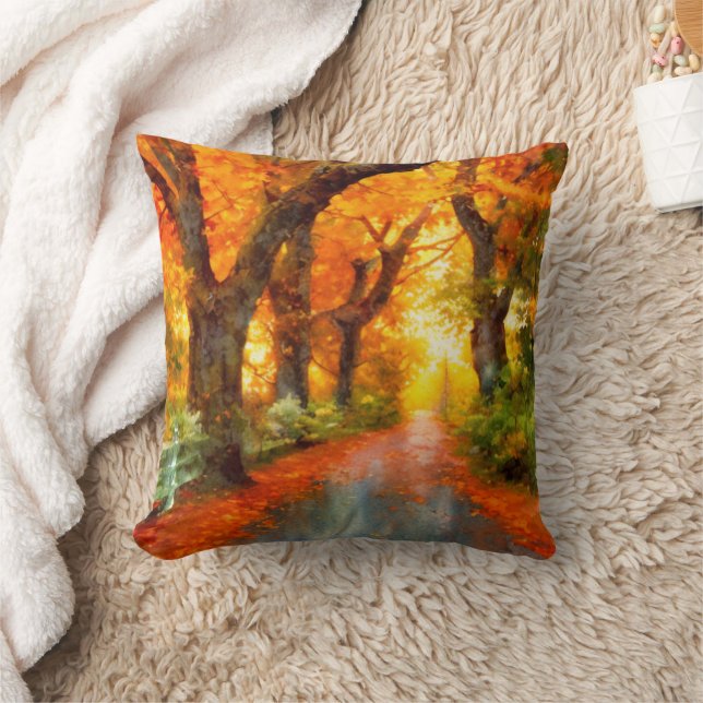 Autumn/Fall/Leaves/nature  Cushion (Blanket)