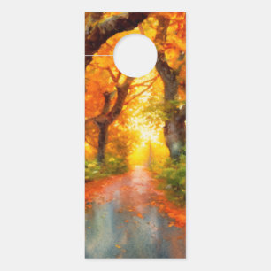 Autumn/Fall/Leaves/nature Door Hanger