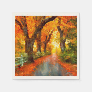 Autumn/Fall/Leaves/nature Napkin