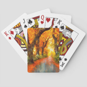 Autumn/Fall/Leaves/nature  Playing Cards