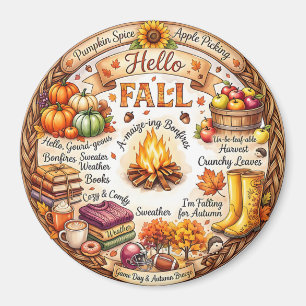 Autumn/Fall Magnet