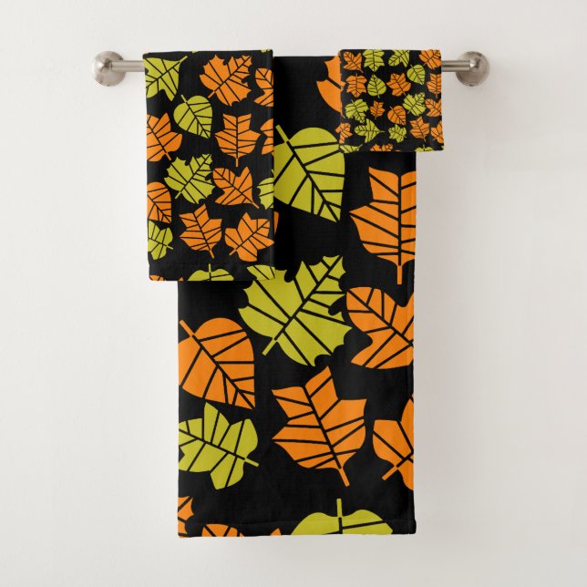 Autumn Fall Nature Transition Bath Towel Set (Insitu)