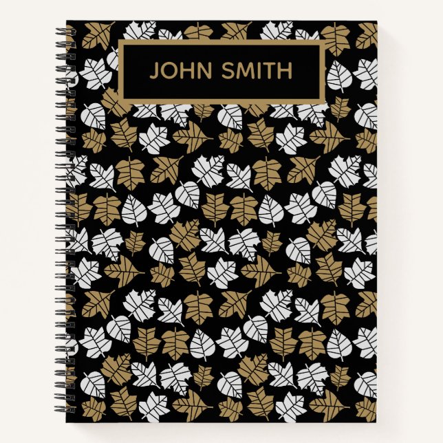 Autumn Fall Nature Transition Notebook (Front)