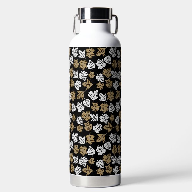 Autumn Fall Nature Transition Water Bottle (Front)