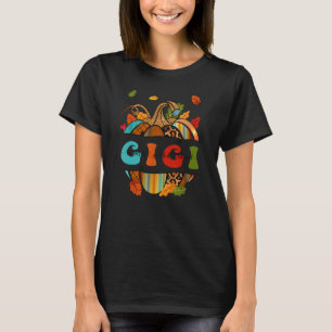 Autumn Fall Outfit Gigi Thankful Grateful Blessed T-Shirt