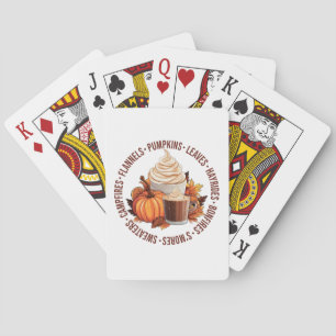 Autumn/Fall Playing Cards