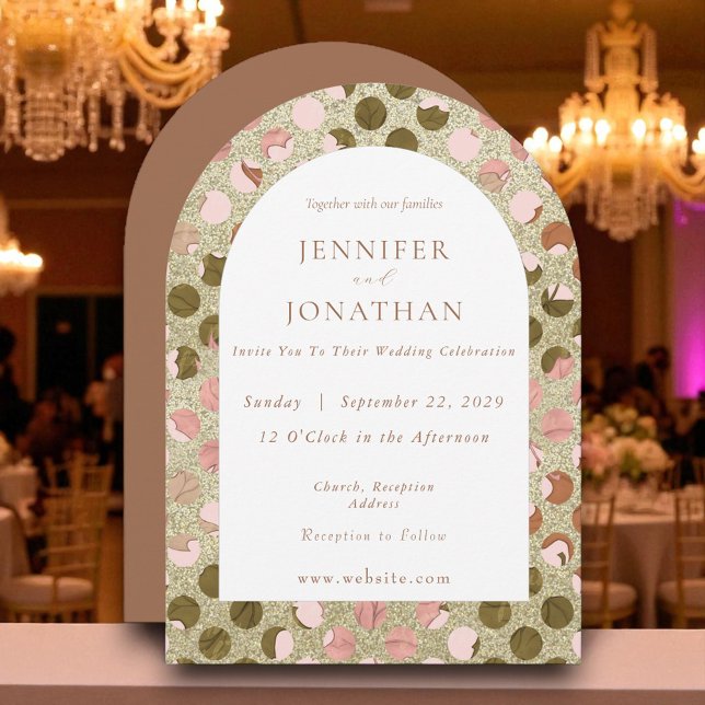 Autumn Fall Seasonal Wedding Invitation (Creator Uploaded)