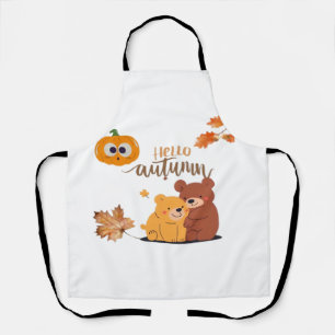 Autumn Fall Shirt, Thanksgiving Shirt, Fall Pumpki Apron