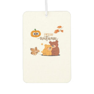 Autumn Fall Shirt, Thanksgiving Shirt, Fall Pumpki Car Air Freshener