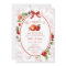 Autumn Fall Toile Apple Baby Shower