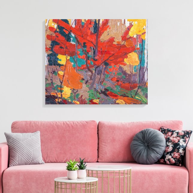Autumn Fall | Tom Thomson | Canvas Print (Insitu(LivingRoom))
