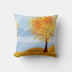 Autumn Fall Trees Pillow