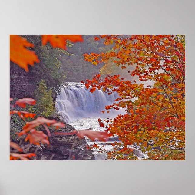 Autumn Falls Poster (Front)