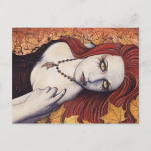 Autumn Fantasy Postcard