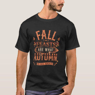 Autumn Feasts Indulging in Seasonal Delights Flavo T-Shirt