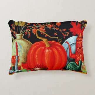 Autumn Festive Antique Painting Pumpkin Decoration Decorative Cushion