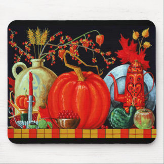 Autumn Festive Table Mouse Pad