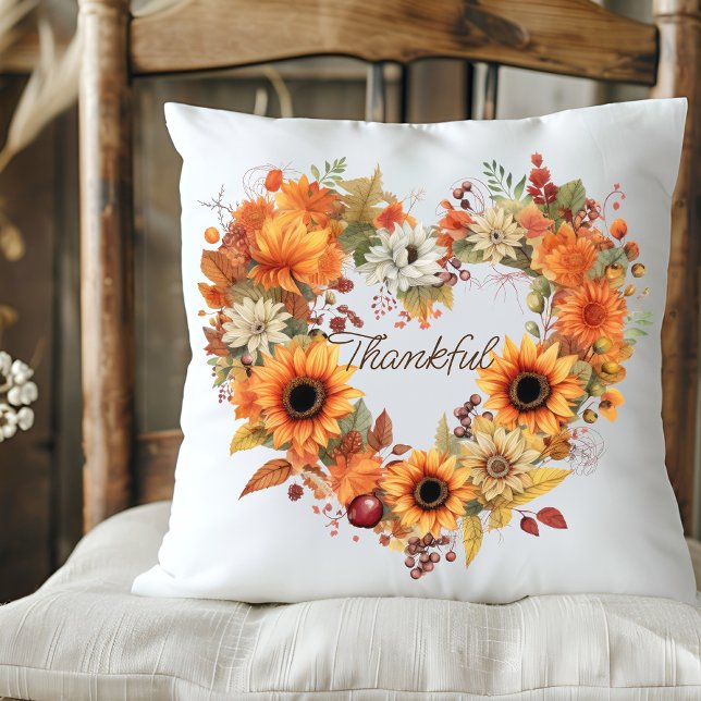 Autumn Floral Cushion (Creator Uploaded)