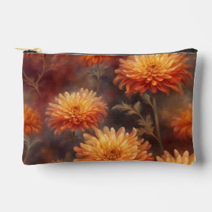 Autumn floral makeup bag4 accessory pouch
