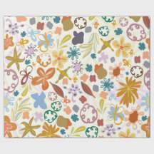 Autumn floral pattern