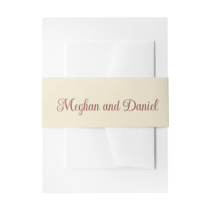 Autumn Floral Pumpkin Wedding  Invitation Belly Band