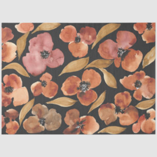 Autumn Floral Series Design 3 Tissue Paper