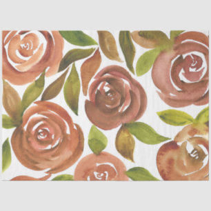 Autumn Floral Series Design 5 Tissue Paper