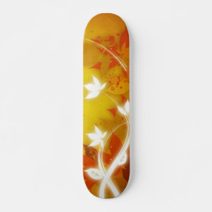 Autumn Floral Skateboard