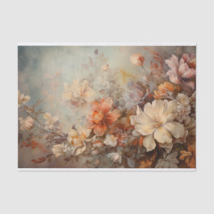 Autumn Floral Thanksgiving Halloween Decoupage Tissue Paper