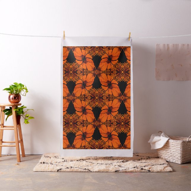 Autumn flower array...... fabric (In Situ)