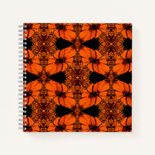 Autumn flower array...... notebook