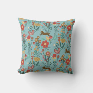 Autumn Flower Dogs and Cats Cushion