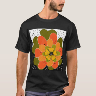 Autumn flowers, autumn, flower, illustration throw T-Shirt