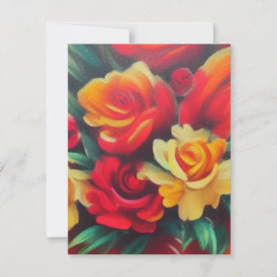 Autumn Flowers Card