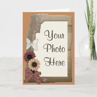 Autumn Flowers Card