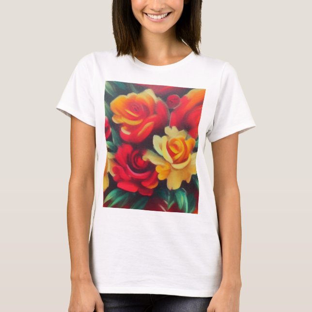 Autumn Flowers T-Shirt (Front)