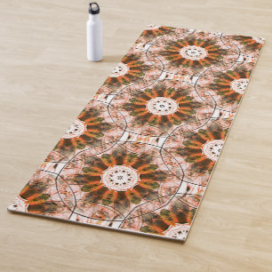 Autumn flowers.... yoga mat