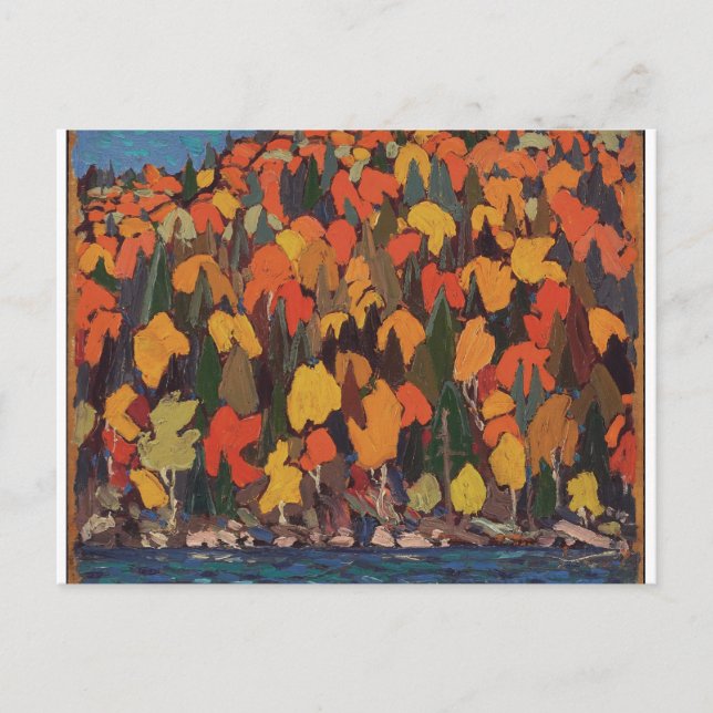 Autumn Foliage-Canadian Landscape by Tom Thomson Postcard (Front)